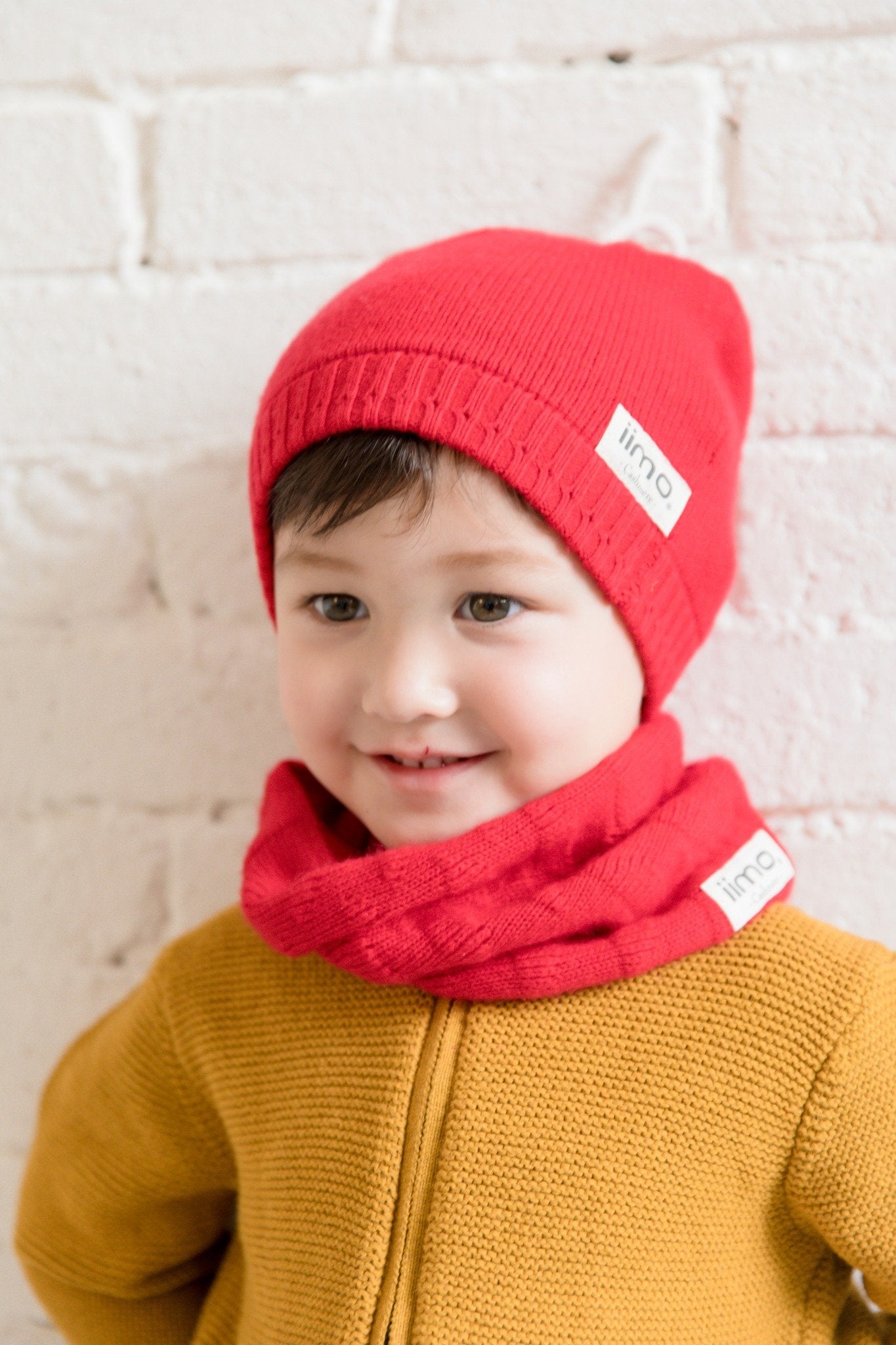 Luxury Cashmere Scarf, Hat & Glove Set (Limited Edition) for Kids
