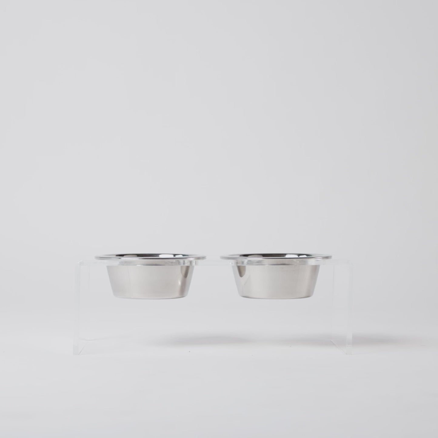 Pet Feeder - Modern Acrylic to match any decor