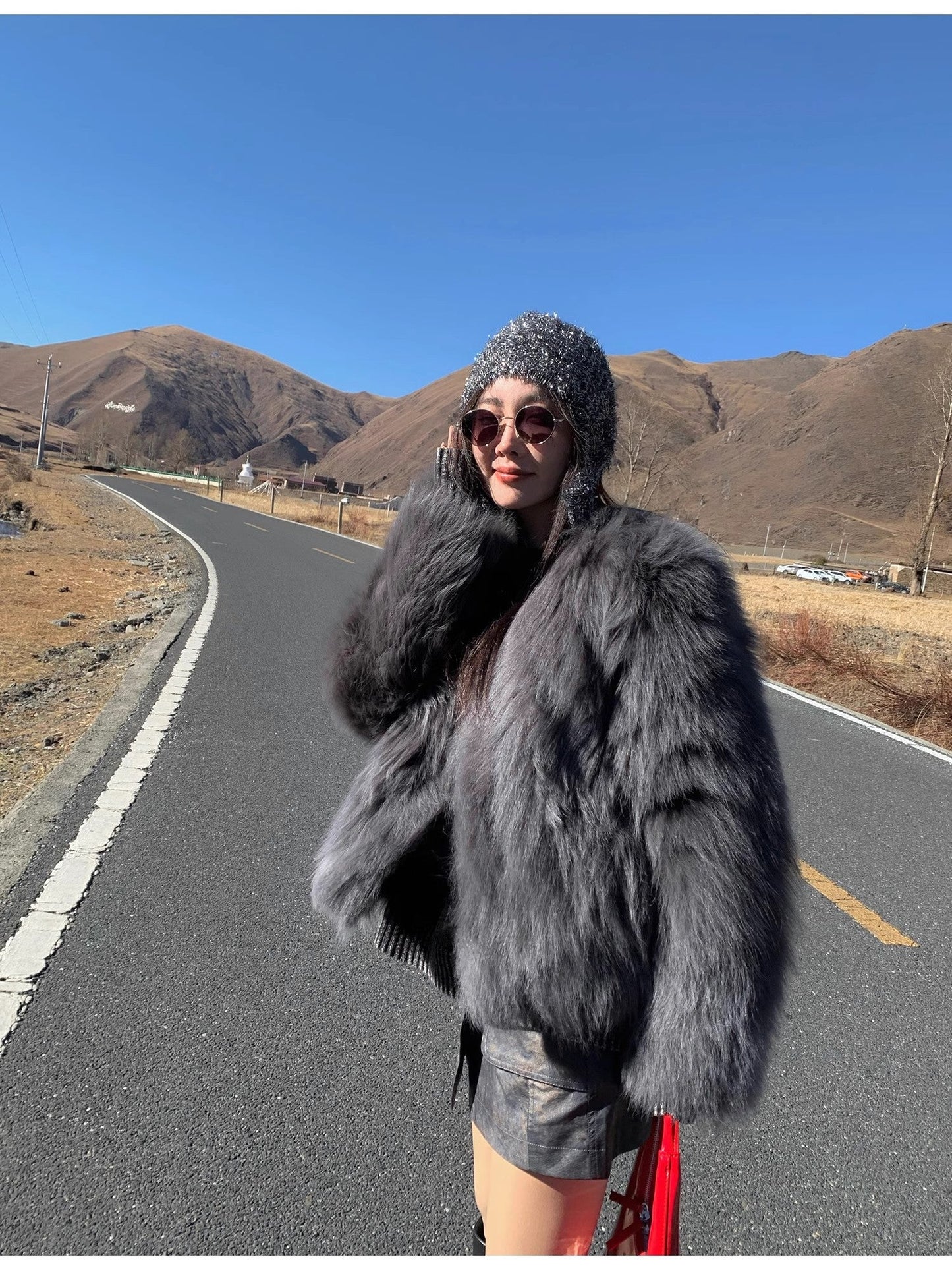 Women's Fur Coat | Genuine Fox Fur