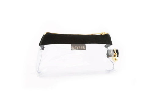 Classic CLEAR Bag with Classic Canvas Trim Made in USA