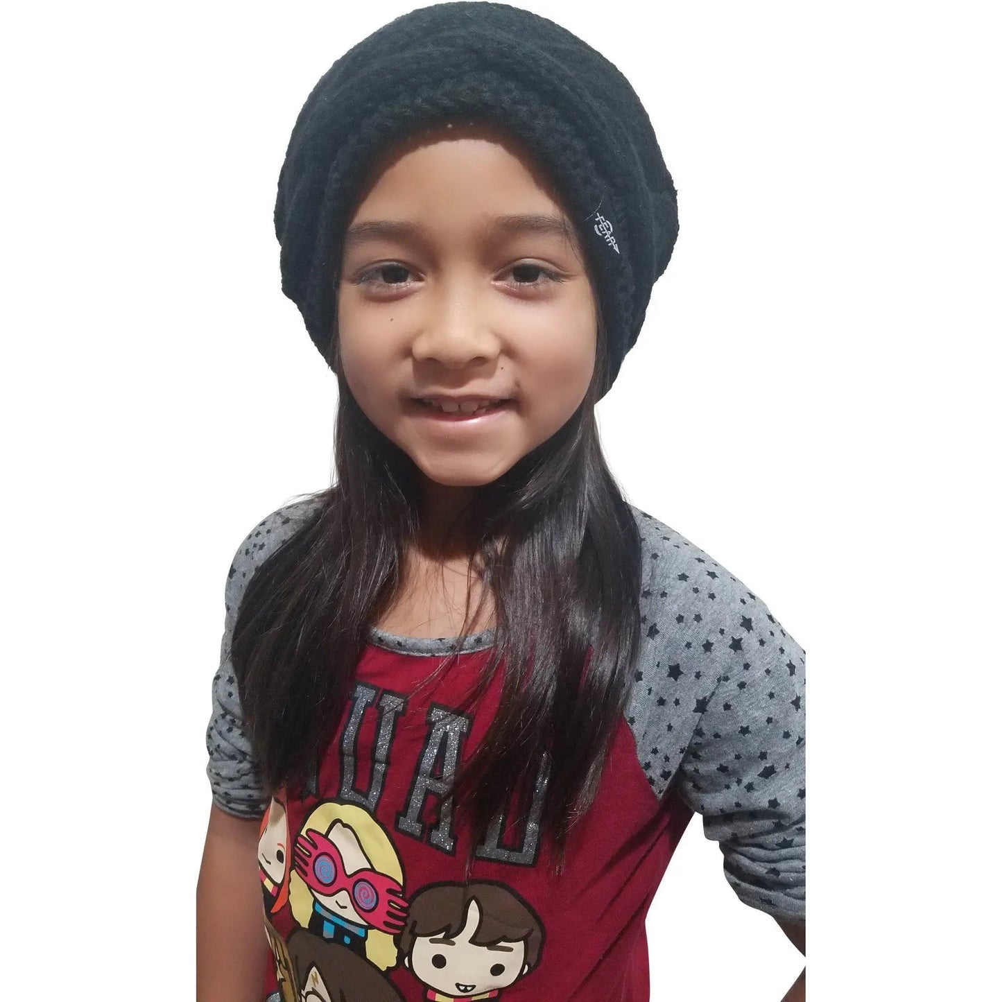 Fleece Lined Slouch Baggy Hat