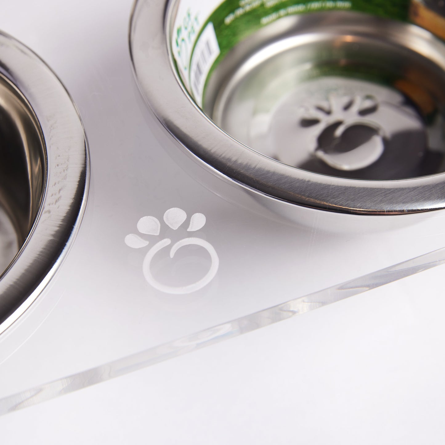 Pet Feeder - Modern Acrylic to match any decor