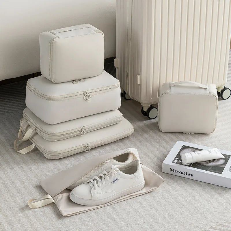 6Pcs Expandable Compression Packing Cubes