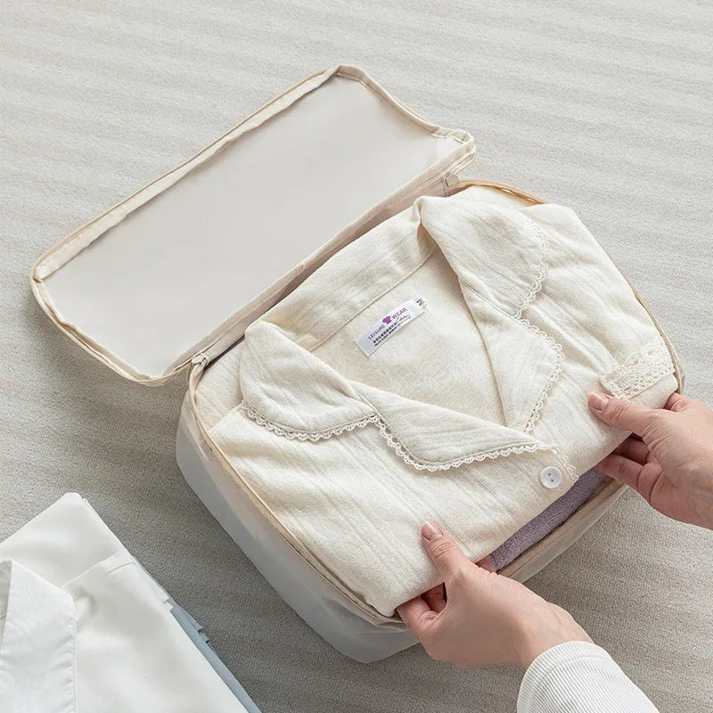 6Pcs Expandable Compression Packing Cubes