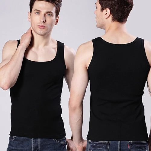 Men's Casual Tank Sleeveless Muscle Slim Top Bodybuilding Fitness T-Shirts