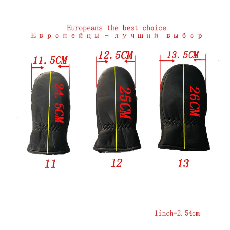 Genuine Leather Glove- Unisex