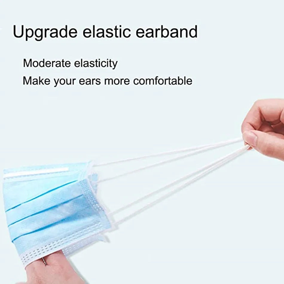 3-Layer Disposable Face Mask