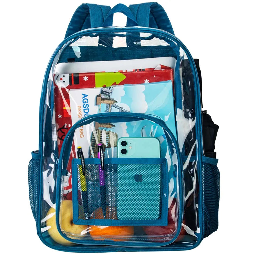 Clear Backpack, Heavy Duty Transparent Bag