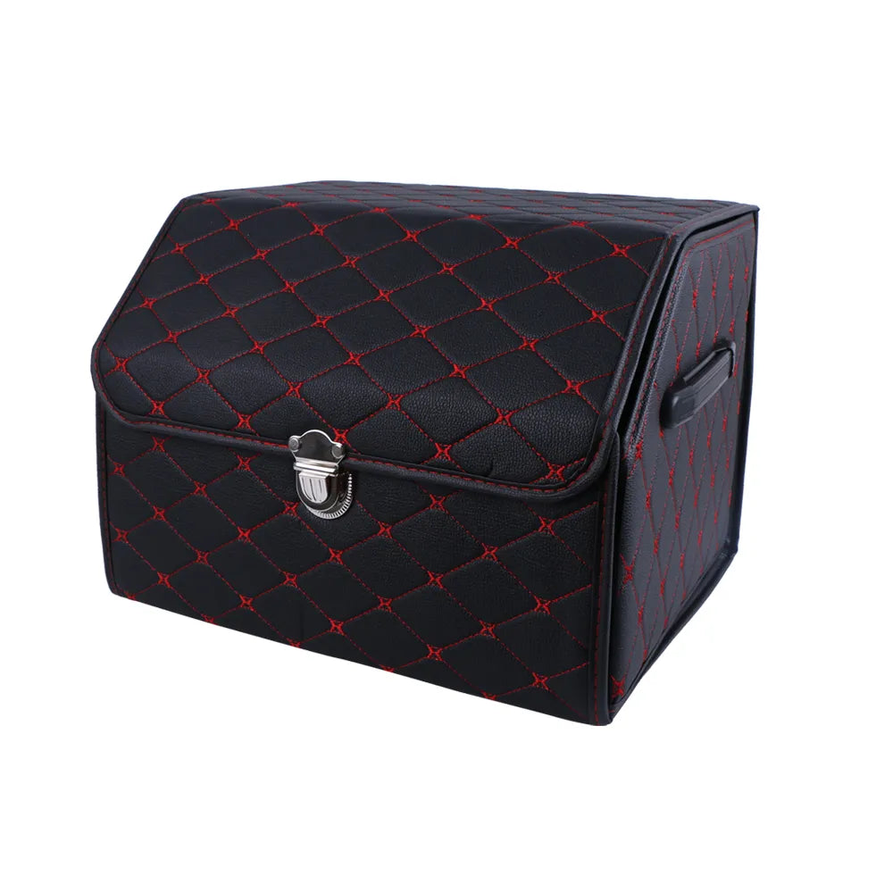 Collapsible High Capacity Car Trunk Organizer