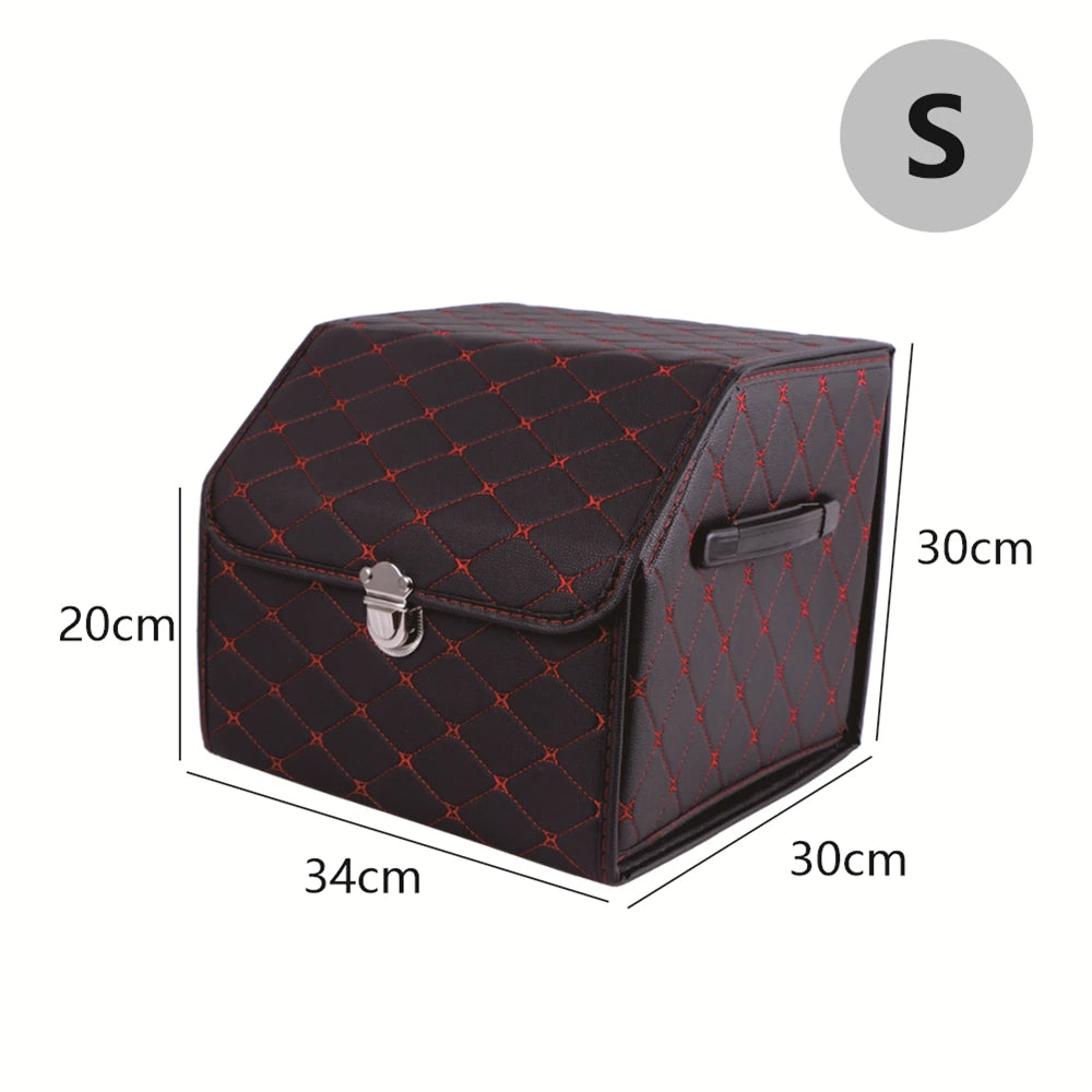 Collapsible High Capacity Car Trunk Organizer