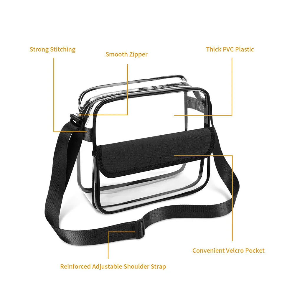Clear Bags Transparent Crossbody Handbag