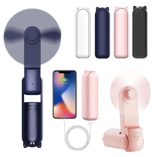 Portable Mini USB Handheld Pocket Fan