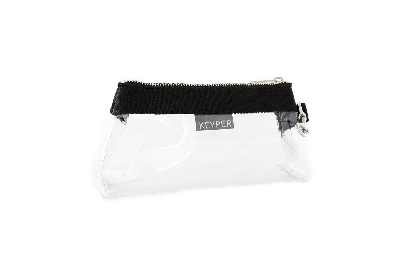 Classic CLEAR Bag with Classic Canvas Trim Made in USA