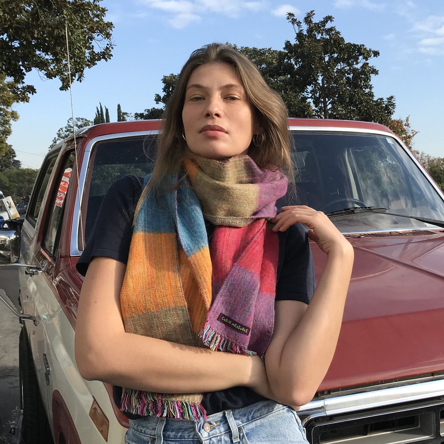 Handwoven Alpaca Wool Scarf