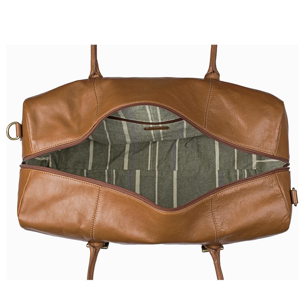 Charles Carry On Sized Leather Duffle
