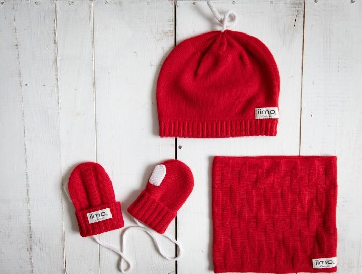 Luxury Cashmere Scarf, Hat & Glove Set (Limited Edition) for Kids
