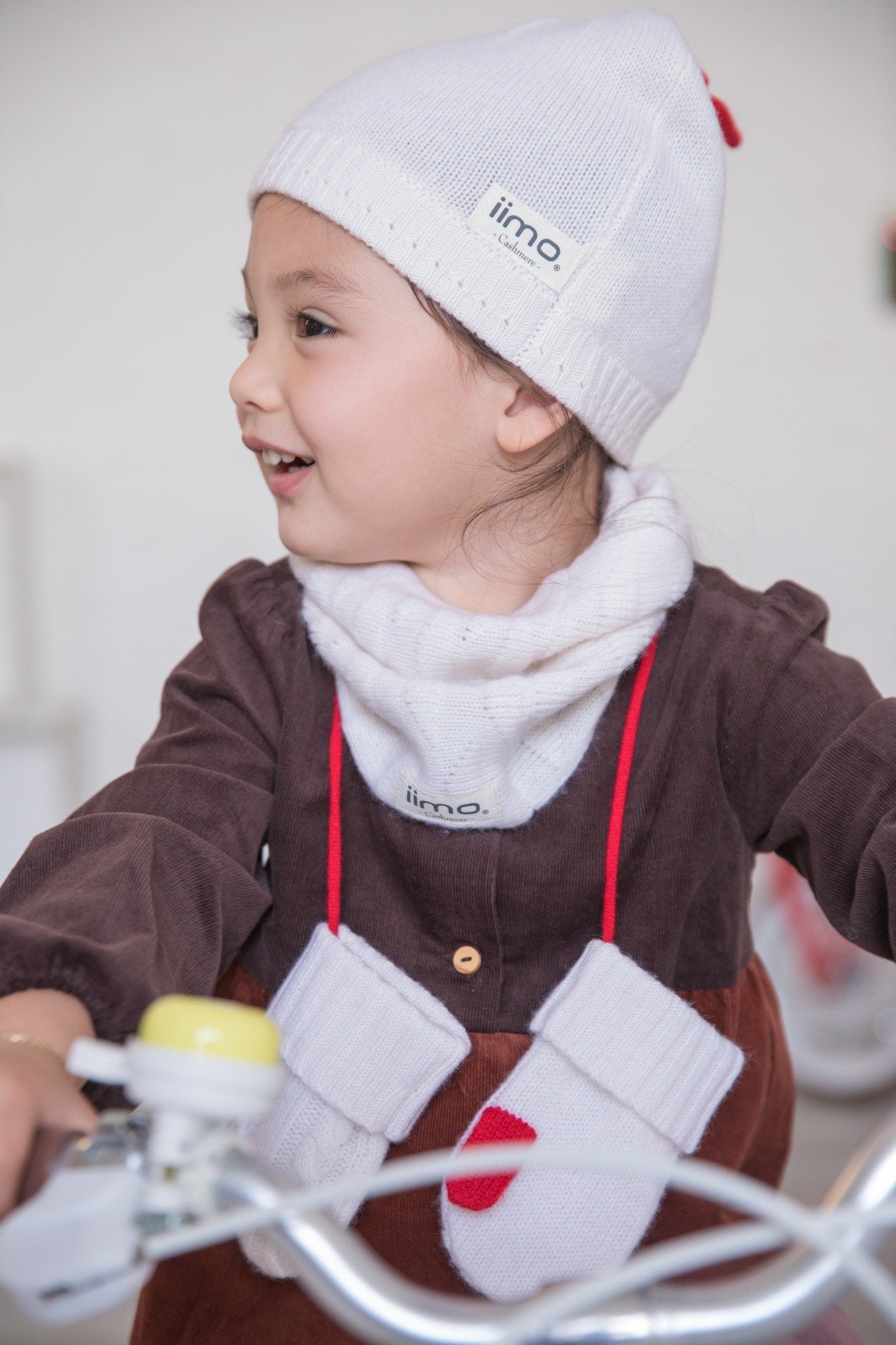 Luxury Cashmere Scarf, Hat & Glove Set (Limited Edition) for Kids