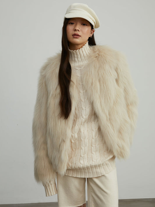 Women's Fur Coat | Genuine Fox Fur