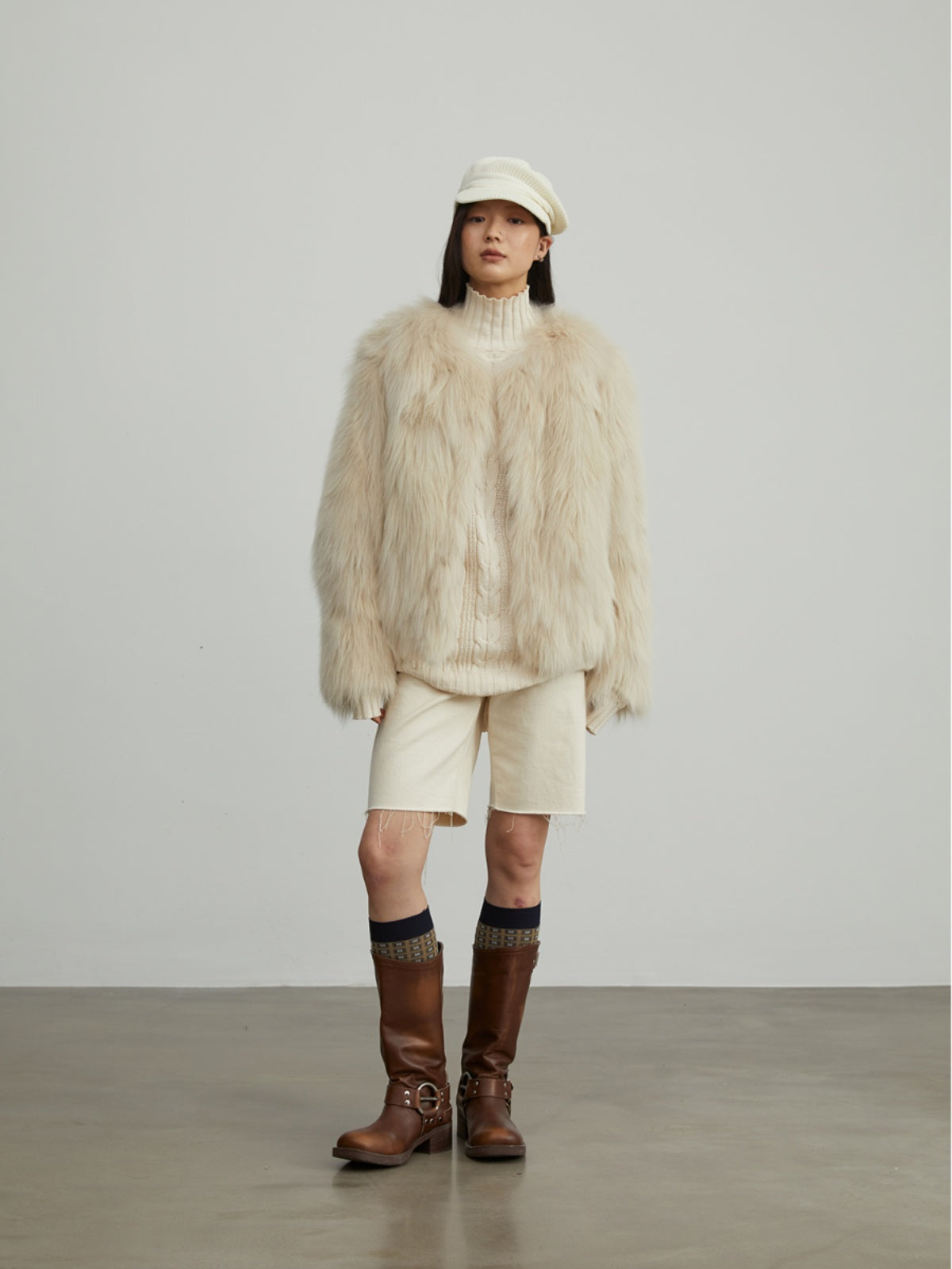 Women's Fur Coat | Genuine Fox Fur