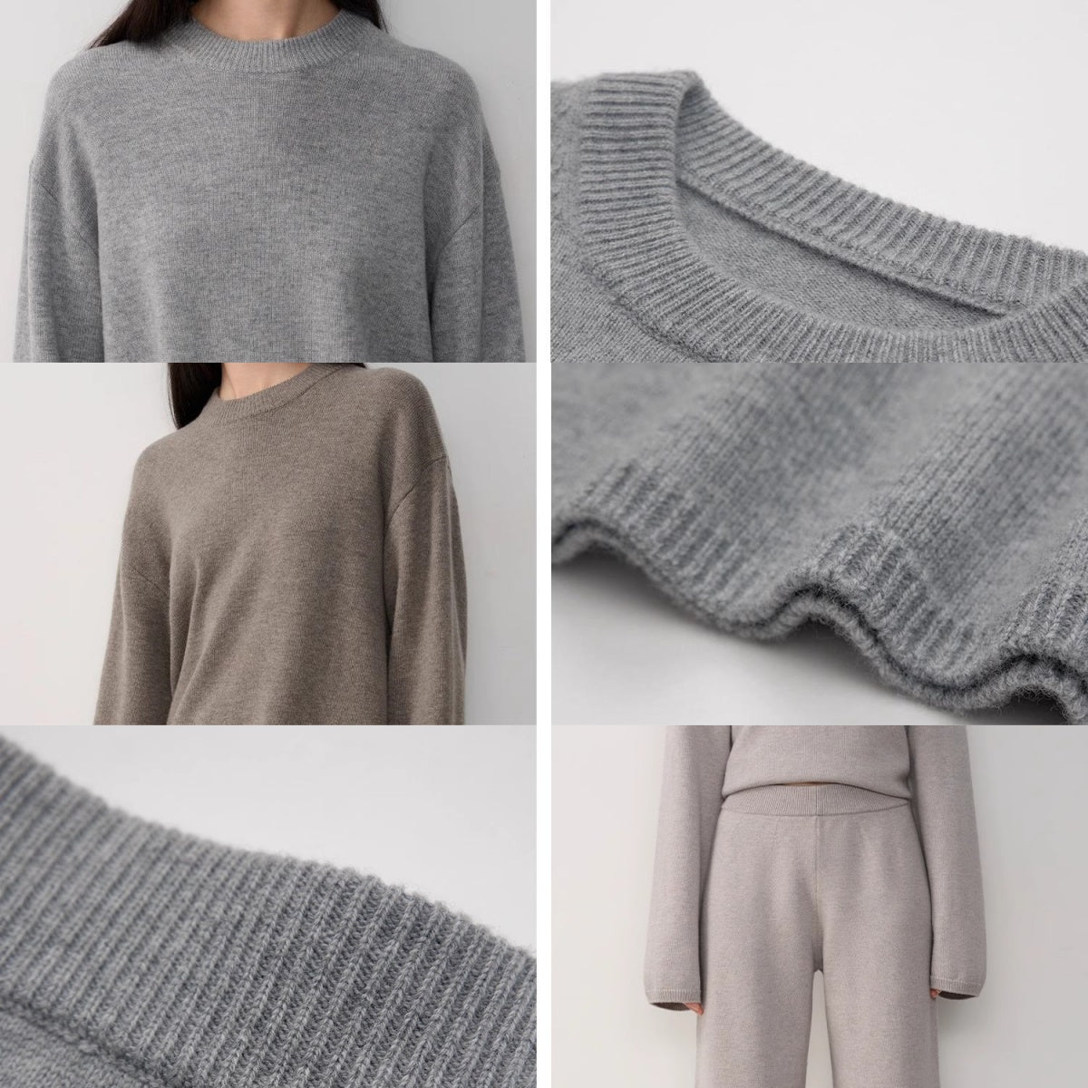 Women's Merino Wool Knit Set