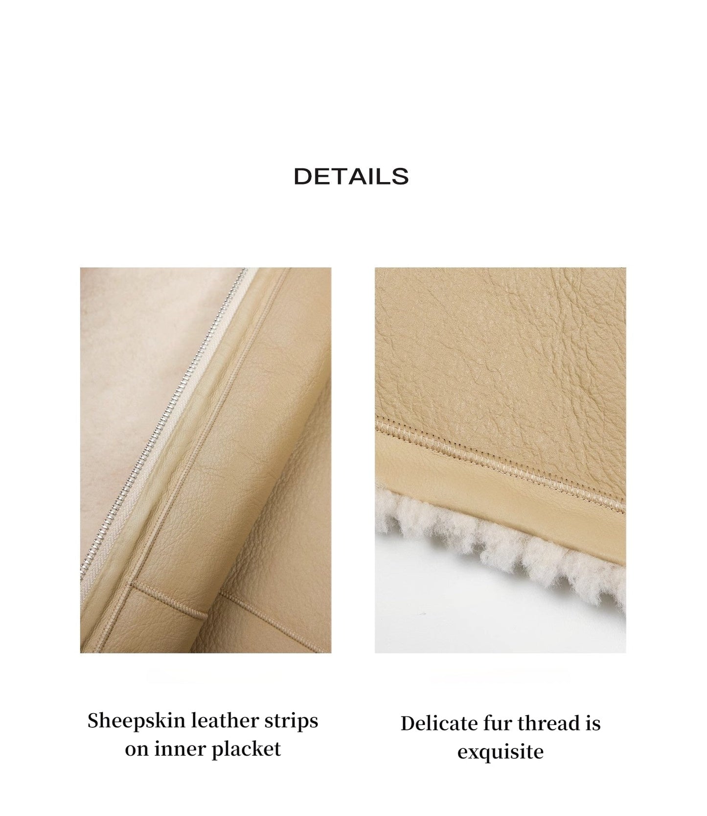 Women's Hooded Merino Sheepskin Jacket