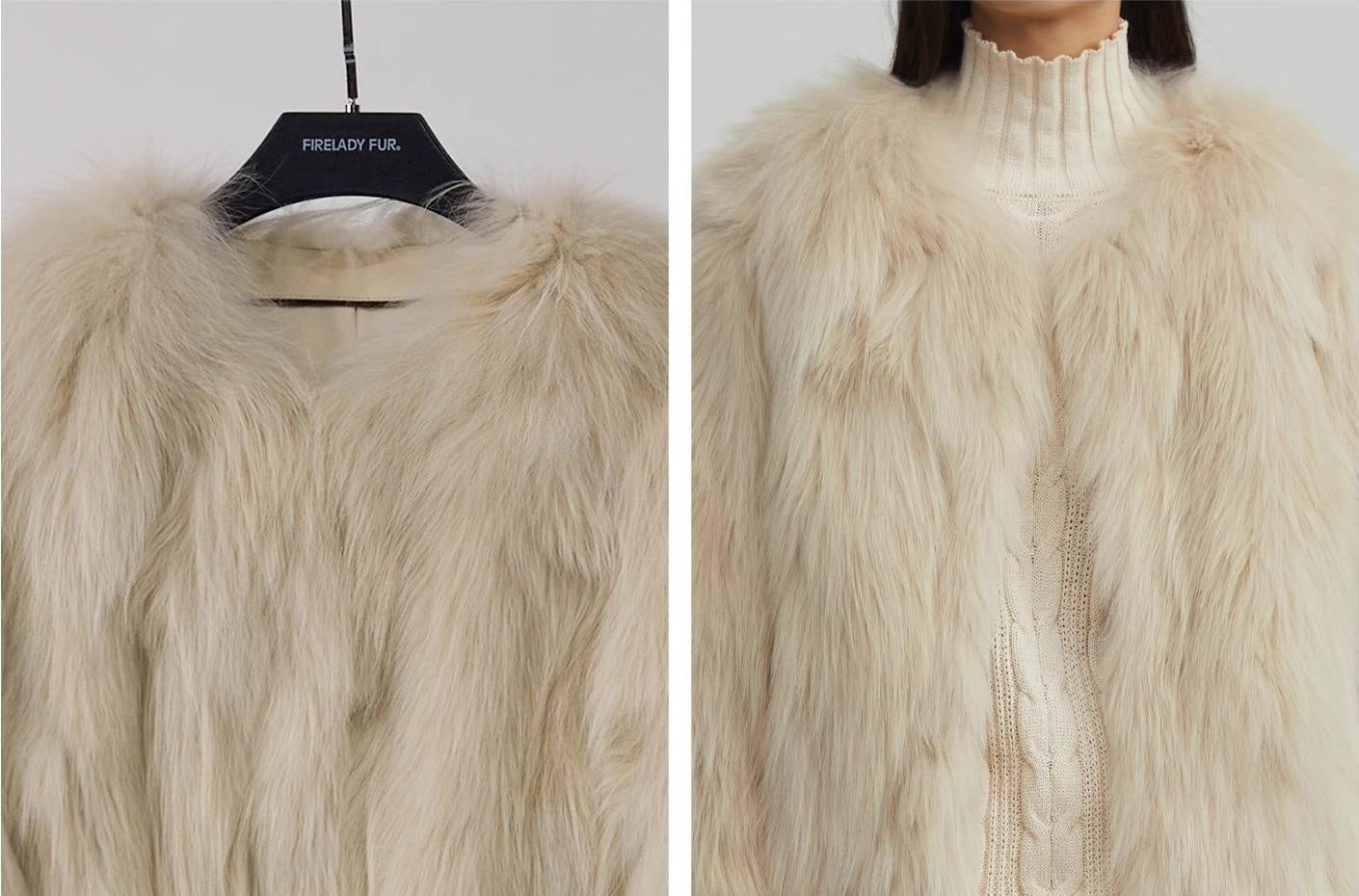 Women's Fur Coat | Genuine Fox Fur