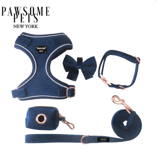 Fur Baby Basic Bundle for Dogs - Navy Blue