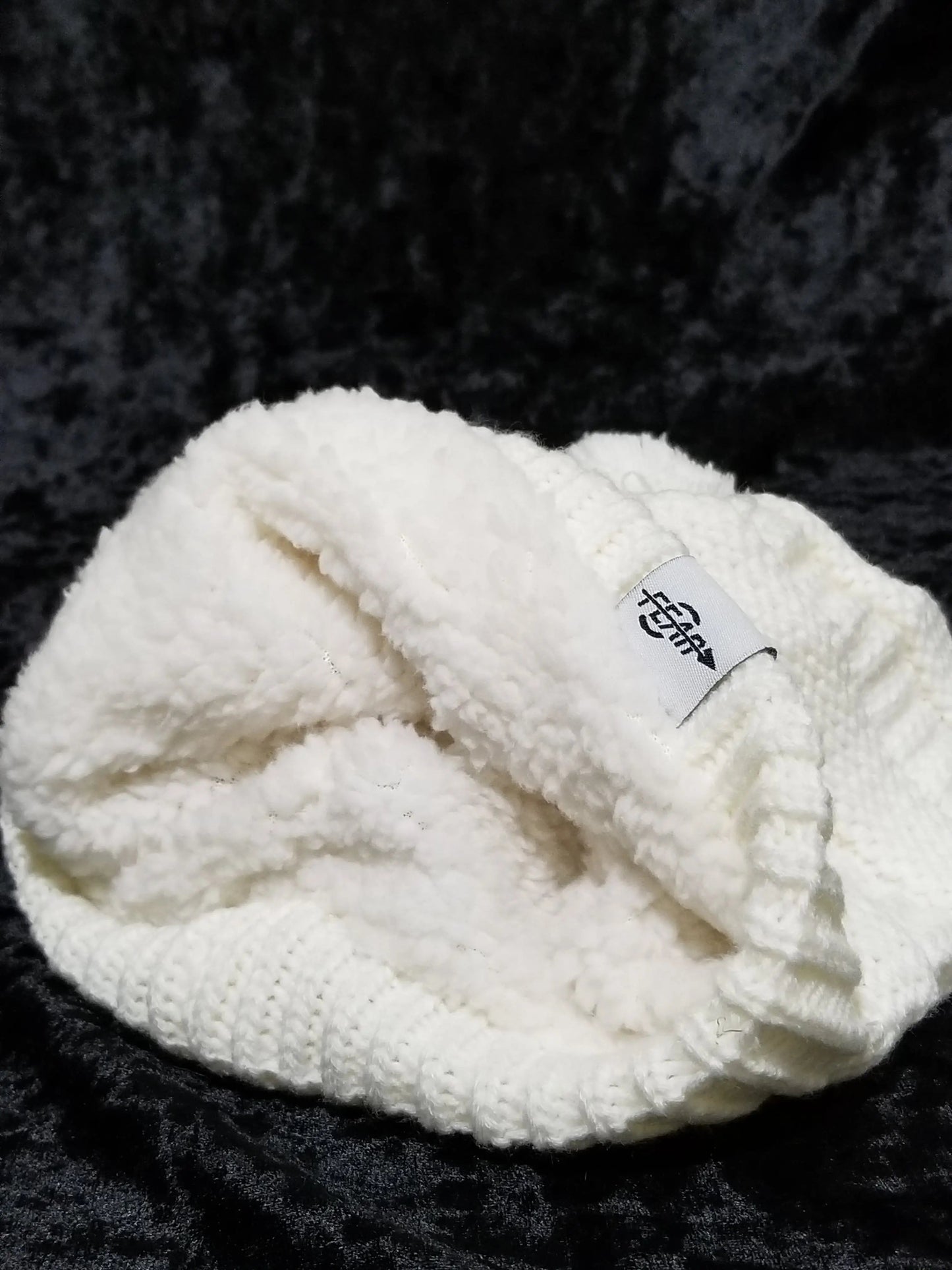 Fleece Lined Slouch Baggy Hat