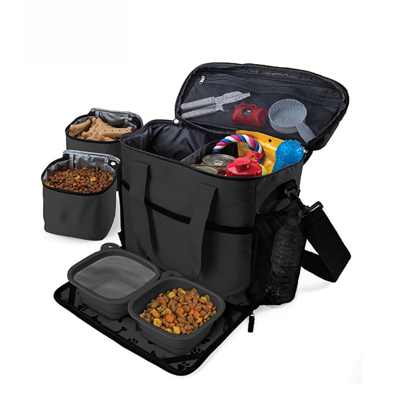 Pet Travel Tote Organizer for food and Essentials