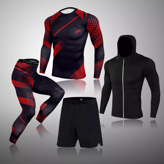 Men Sportswear Compression Quick Dry Running Joggers