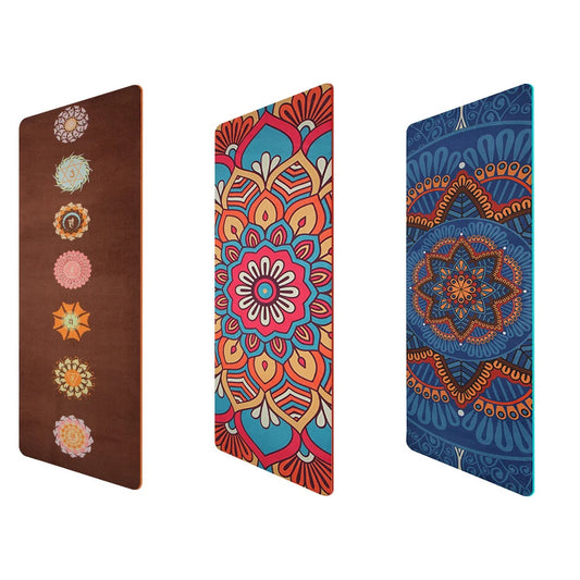 Suede Double Layer Non-Slip Pilates Yoga Fitness Mat