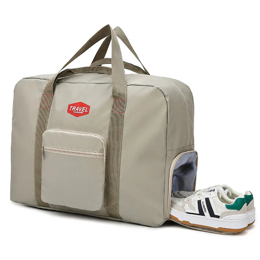 Waterproof Foldable Luggage Organizer Travel Bags Set With Shoe Compartment