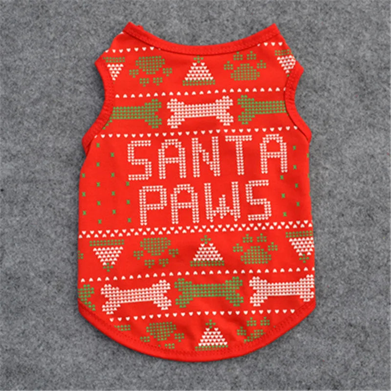 Holiday Dog Clothes Small Medium Dogs