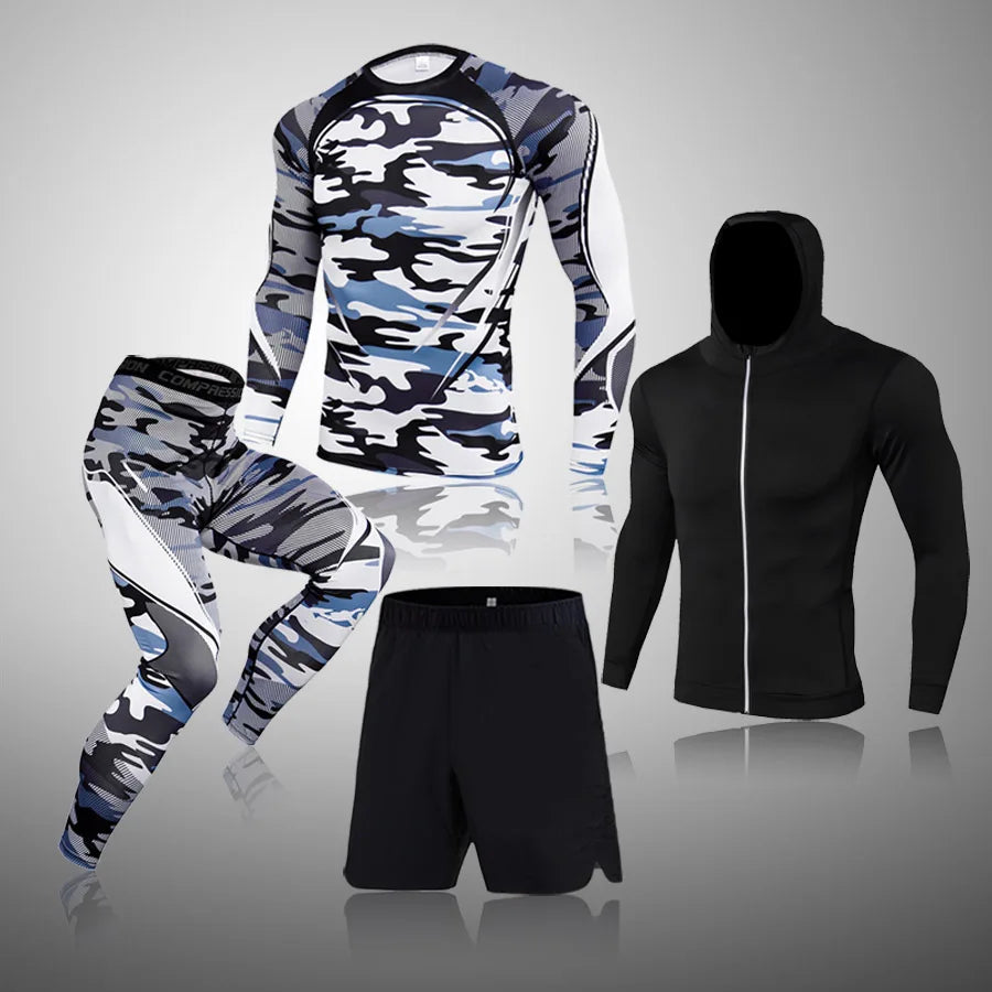 Men Sportswear Compression Quick Dry Running Joggers