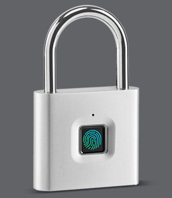 Indoor Zinc Alloy Luggage Locker Keyless Electronic Fingerprint Smart Padlock