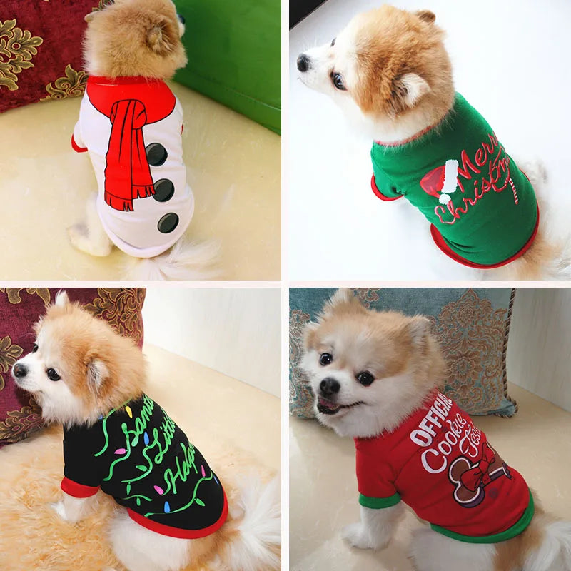 Holiday Dog Clothes Small Medium Dogs