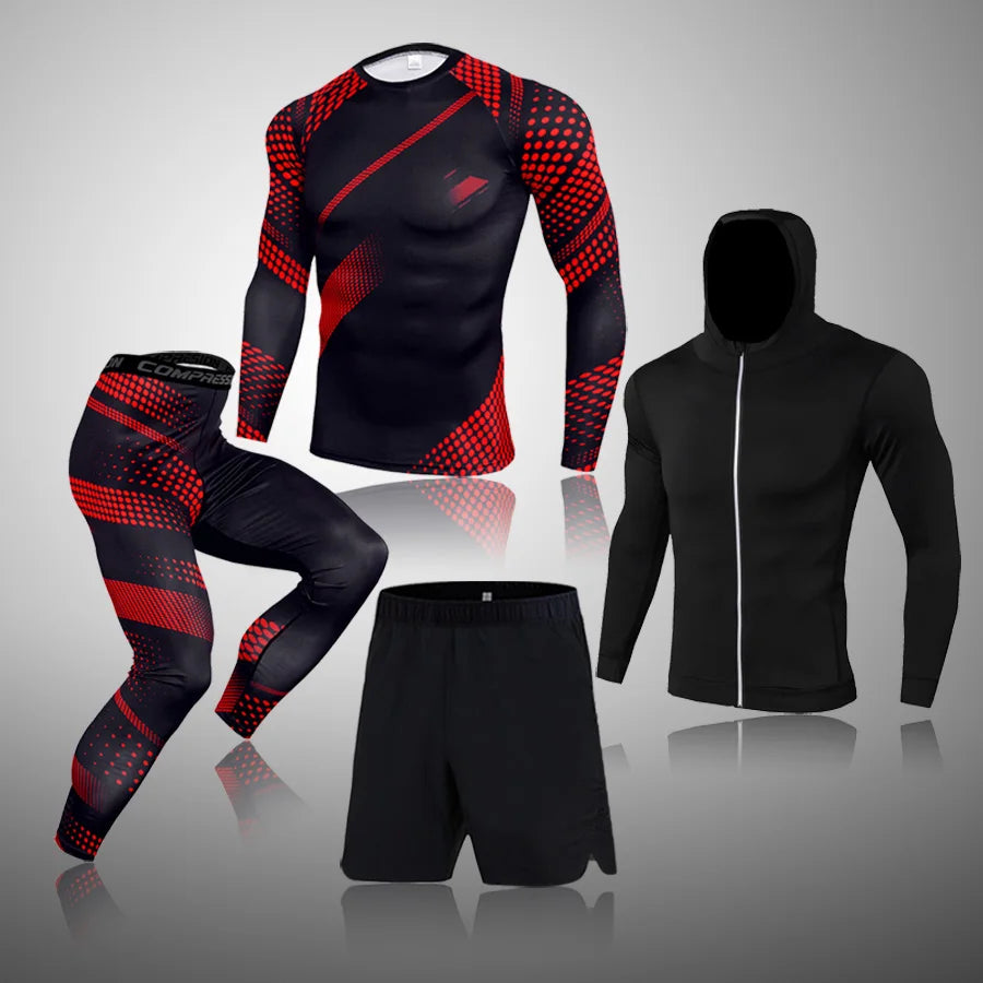 Men Sportswear Compression Quick Dry Running Joggers