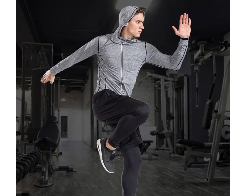 Men Sportswear Compression Quick Dry Running Joggers