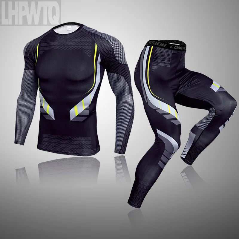 Men Sportswear Compression Quick Dry Running Joggers
