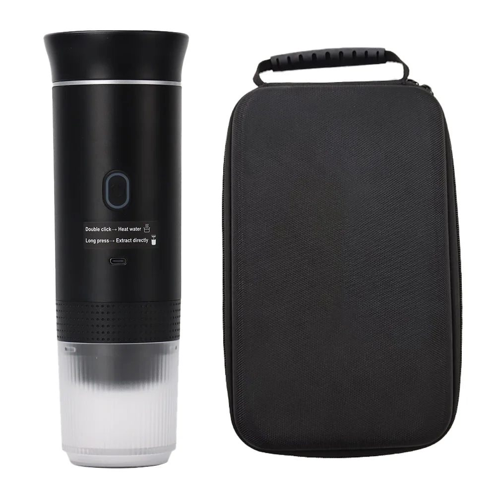 Portable Electric Travel Espresso Machine Coffee Maker With Travel bag