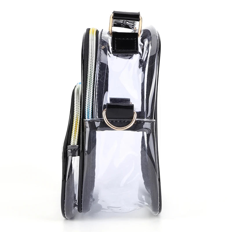 Transparent Ladies Small Stadium Approved Clear Bag