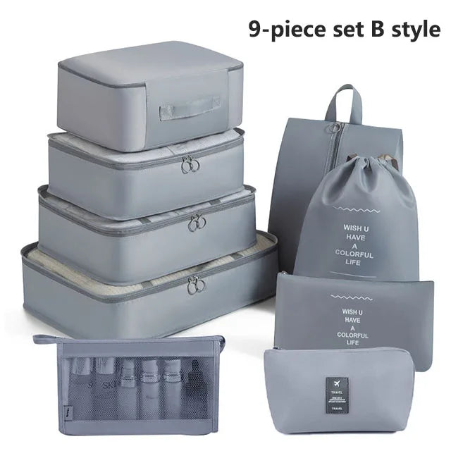 Travel Organizer Cubes For Luggage Suitcase