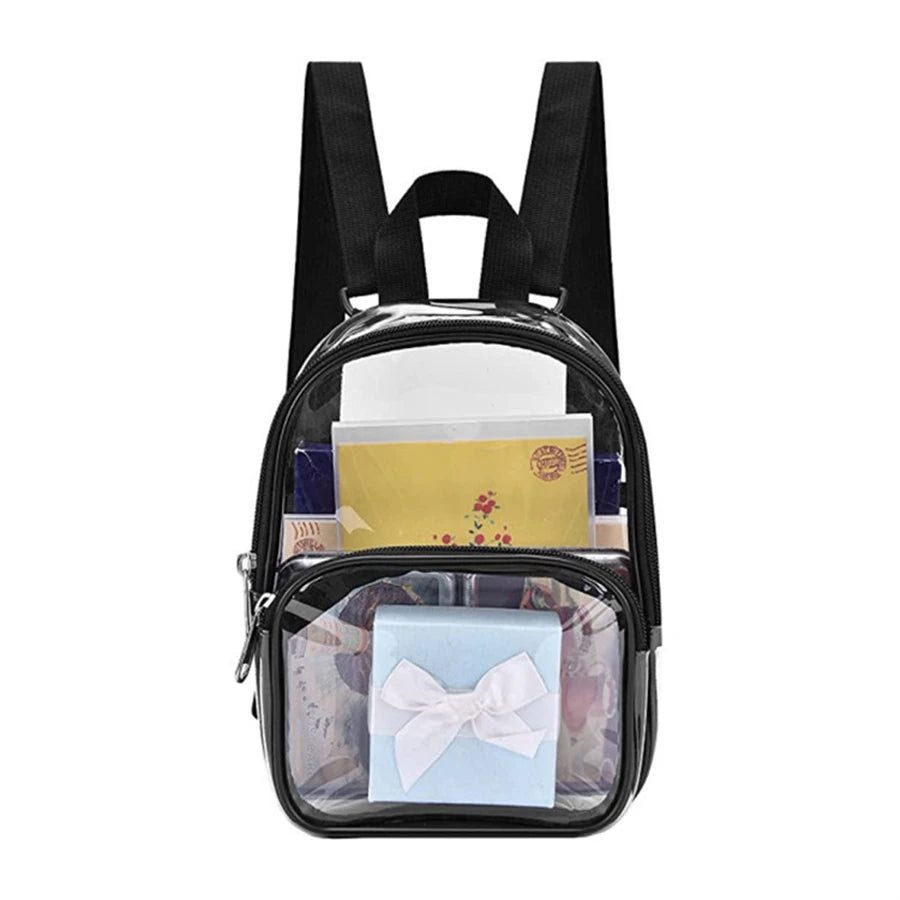 Small Clear Backpack Waterproof Beach Cell Phone Bag