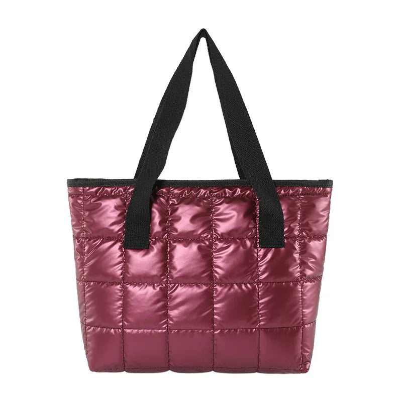 Large Quilted Tote Bag