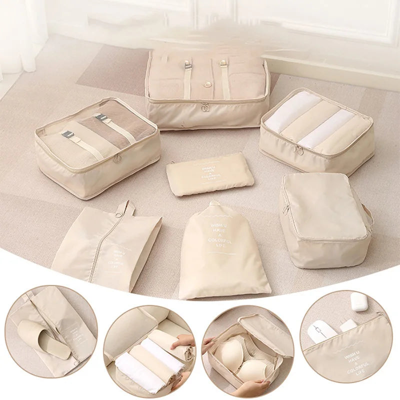 Travel Organizer Cubes For Luggage Suitcase