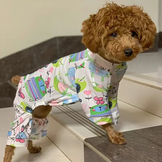 Pet Dog Jumpsuit Pajama for Small Dogs