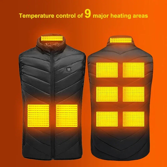Thermal USB Self Heated Electric Vest for Men or Women
