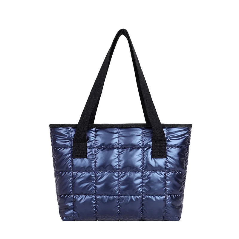 Large Quilted Tote Bag
