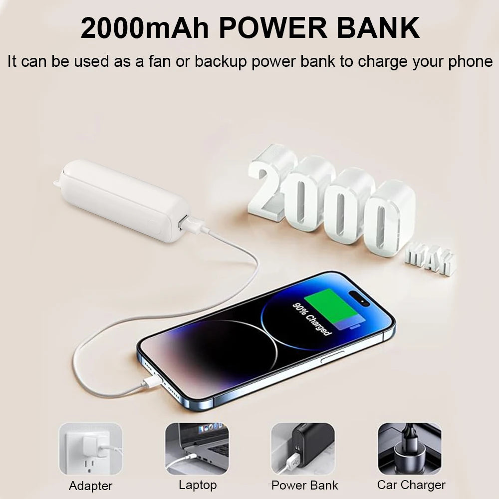 Portable Mini USB Handheld Pocket Fan