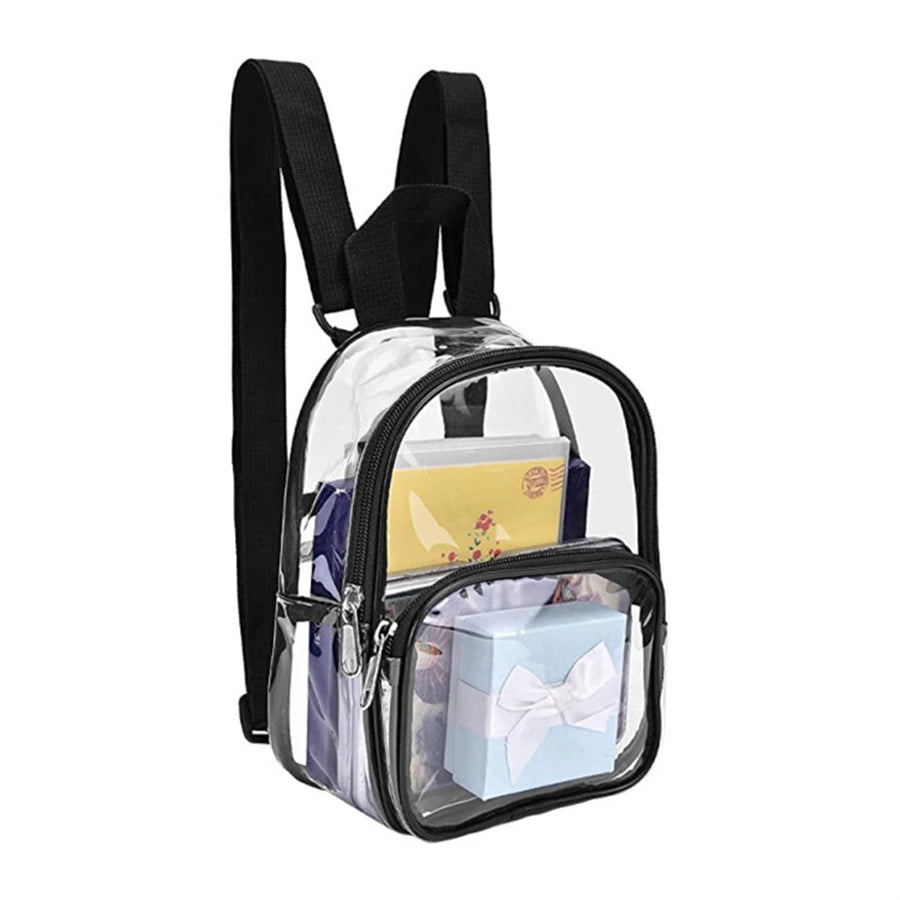 Small Clear Backpack Waterproof Beach Cell Phone Bag